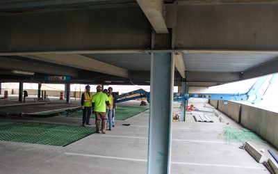 One Meadowland Plaza – Rutherford, NJ – Restoration of Steel Frame Parking Deck